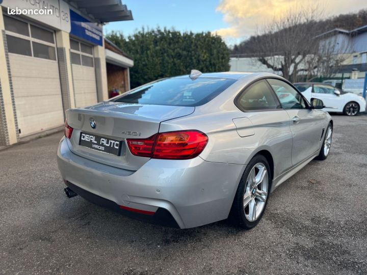 BMW Série 4 Coupé 430iA 252ch M Sport Gris - 3