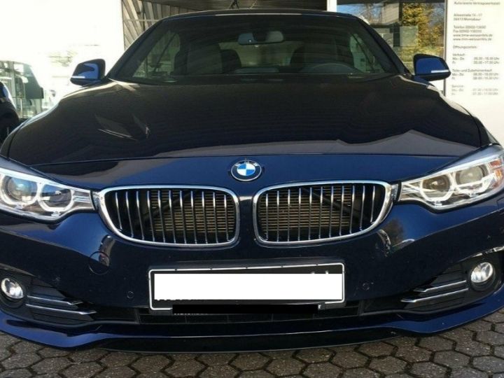 BMW Série 4 (F33) CABRIOLET 420I 184 LUXURY BVA8 / 12/2014 bleu métal - 3
