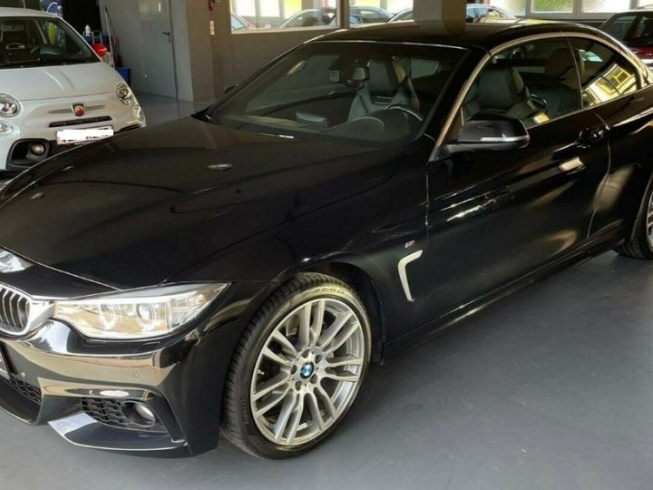 BMW Série 4 (F33) CABRIOLET 435I 306 M SPORT BVA8 /07/2015 noir métal - 9