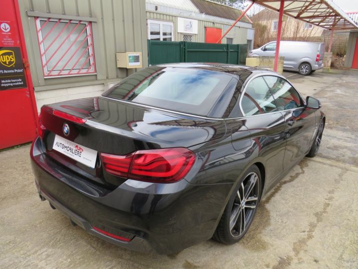 BMW Série 4 (F33) LCI Cabriolet 420i m sport 2.0 i 16V Steptronic8 184 cv Boîte auto Noir - 6