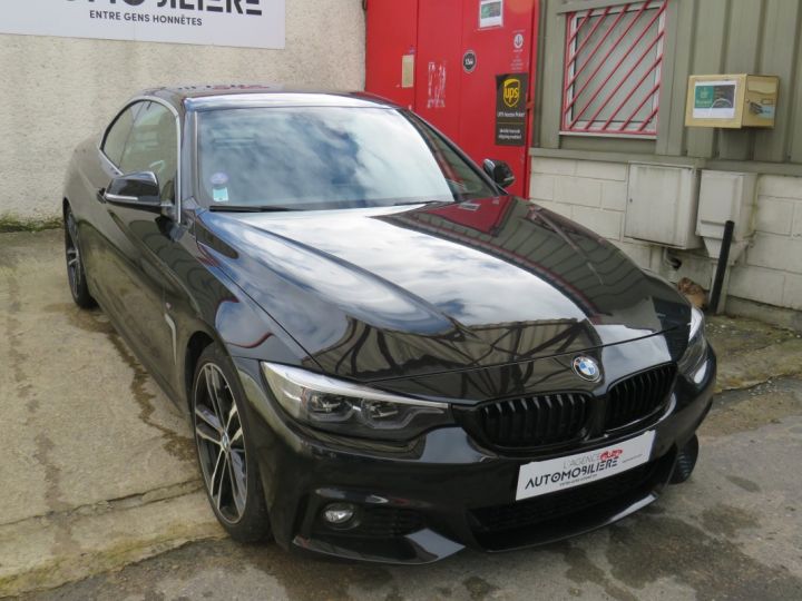 BMW Série 4 (F33) LCI Cabriolet 420i m sport 2.0 i 16V Steptronic8 184 cv Boîte auto Noir - 7