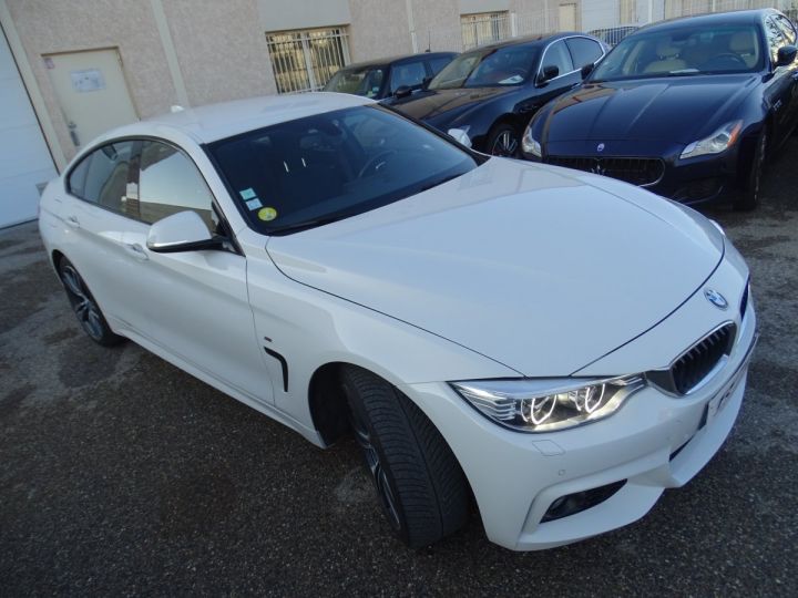 BMW Série 4 Gran Coupe blanc nacre  - 4