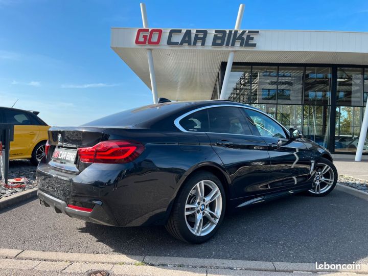 BMW Série 4 Gran Coupe 420d 190 ch M-Sport Garantie 6 ans Boite auto Toit ouvrant GPS LED Entretien exclusif chez 479-mois Noir - 2