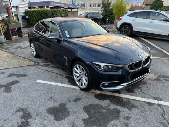 BMW Série 4 Gran Coupe 420I 184 LUXURY BVA8 Bleu Marine - 4