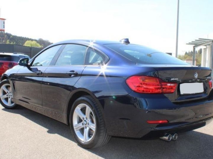 BMW Série 4 Gran Coupe 435d XDrive 313Ch Caméra Nav Pro Attelage Xénon Garantie Bleu Métallisé - 2