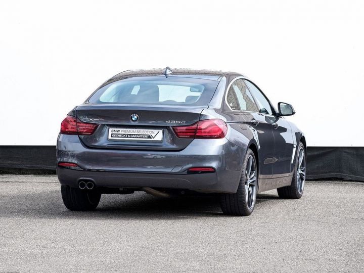 BMW Série 4 Gran Coupe 435d XDrive 313Ch Sport Line Navi DAB Parka Garantie / 43 Gris Métallisé - 2