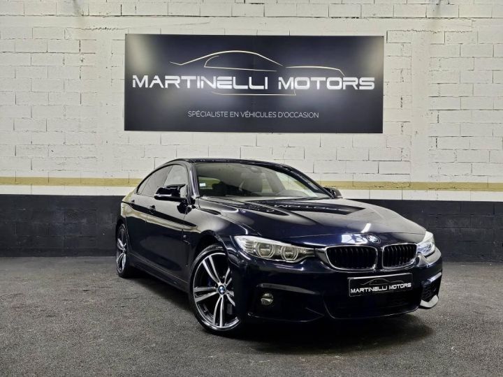 BMW Série 4 Gran Coupe Coupé I (F36) 435dA xDrive 313ch M Sport Noir - 3