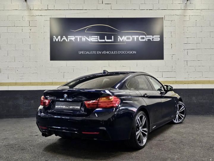 BMW Série 4 Gran Coupe Coupé I (F36) 435dA xDrive 313ch M Sport Noir - 4