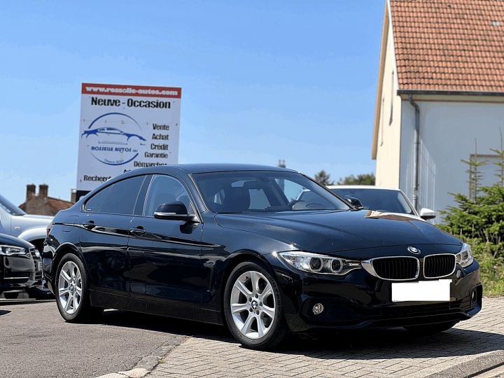 BMW Série 4 Gran Coupe SERIE 420 I 184CH Noir Métallisé - 1