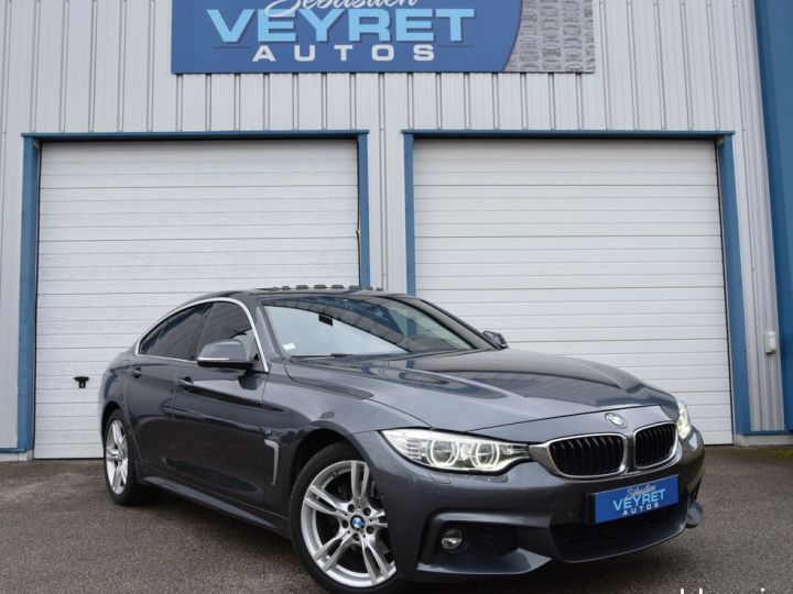 BMW Série 4 Gran Coupe SERIE 420d 190 XDRIVE M SPORT HUD TOIT OUVRANT KEYLESS GO Gris - 1