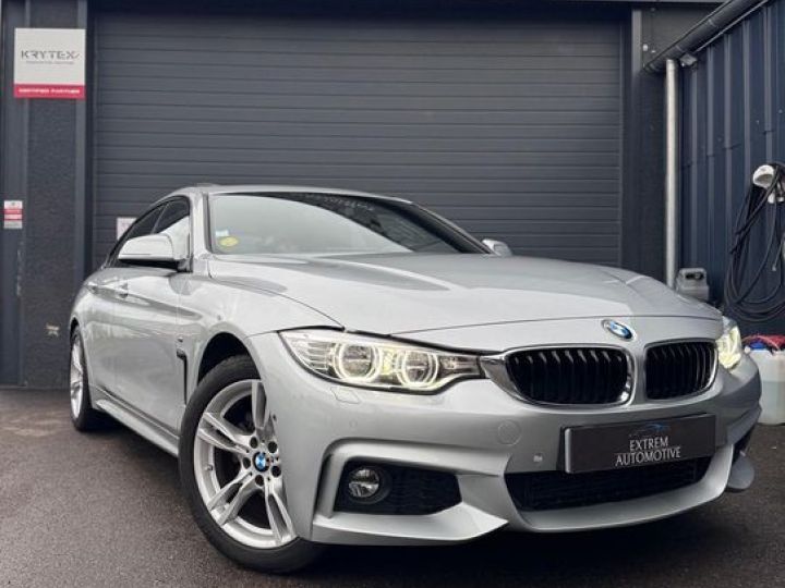 BMW Série 4 Gran Coupe serie 420d 2.0d 190ch m sport Gris - 2