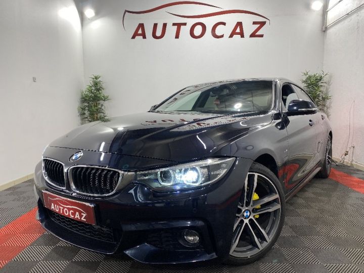 BMW Série 4 Gran Coupe SERIE F36 LCI 418d 150ch BVA8 M Sport Bleu - 1