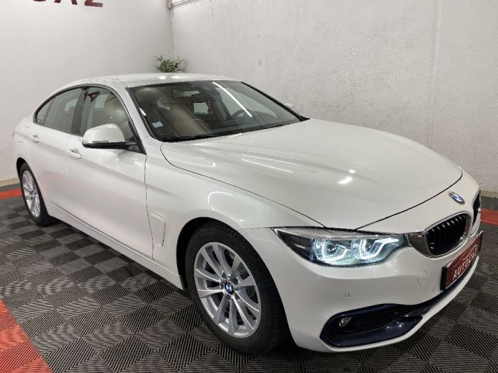 BMW Série 4 Gran Coupe SERIE F36 LCI2 420d 190ch BVA8 Sportline +60 000KMS+2019 Blanc - 5