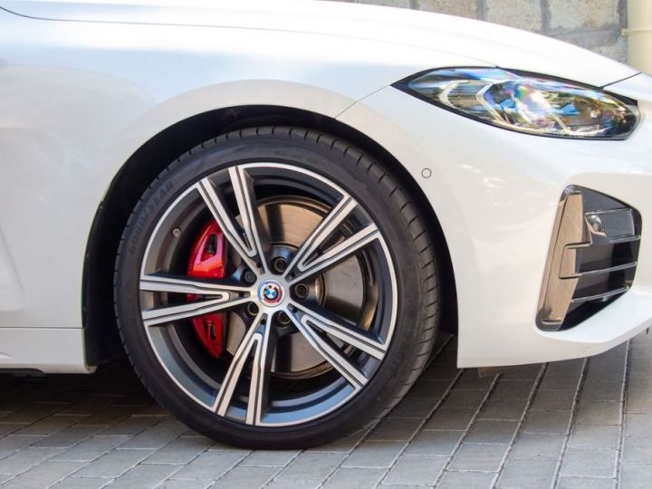 BMW Série 4 M440 I CABRIO XDRIVE BVA  BLANC  Occasion - 1