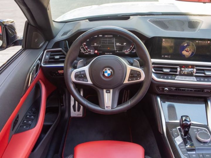 BMW Série 4 M440 I CABRIO XDRIVE BVA  BLANC  Occasion - 17