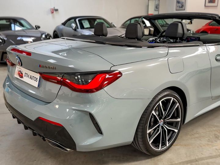 BMW Série 4 M440i XDRIVE CABRIOLET 3.0L 374 Ch FR Brooklyn Gray Metallic - 38