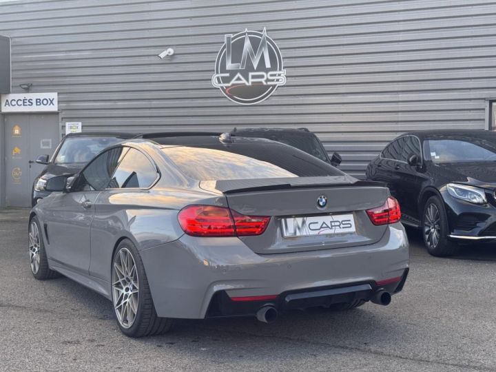 BMW Série 4 SERIE 435d xDrive Coupé M Sport BVA F32 GRIS CLAIR - 6