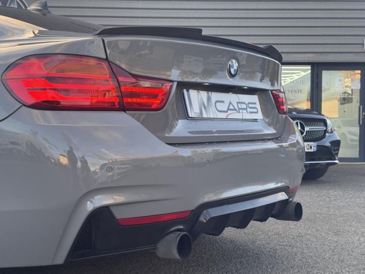 BMW Série 4 SERIE 435d xDrive Coupé M Sport BVA F32 GRIS CLAIR - 10