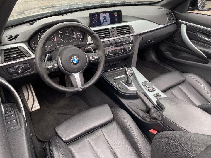 BMW Série 4 SERIE CABRIOLET F33 Cab 420d 184 ch M Sport A Gris - 7