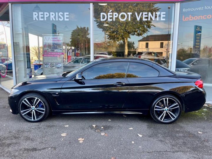 BMW Série 4 SERIE CABRIOLET F33 Cab 435d xDrive 313 ch M Sport A Noir - 4