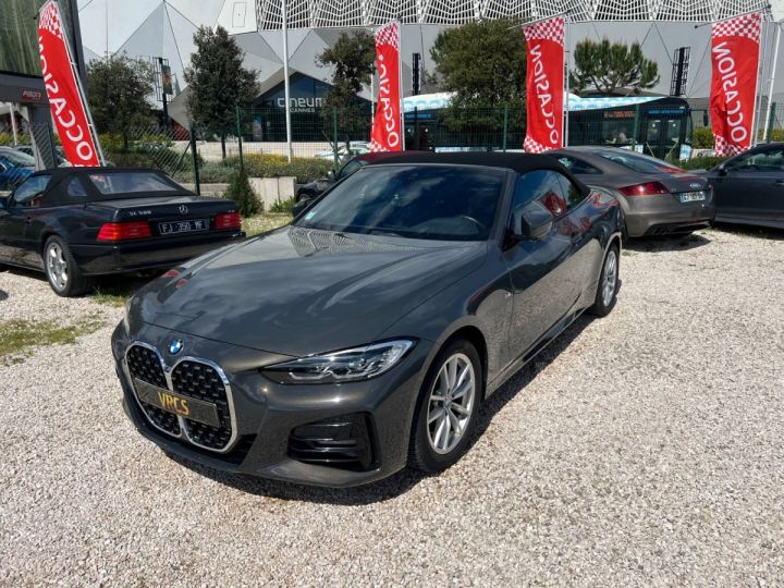 BMW Série 4 SERIE CABRIOLET G23 M Sport Gris - 1