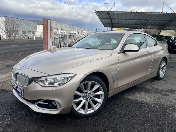 BMW Série 4 SERIE COUPE 420d 184 ch Modern A Beige - 1