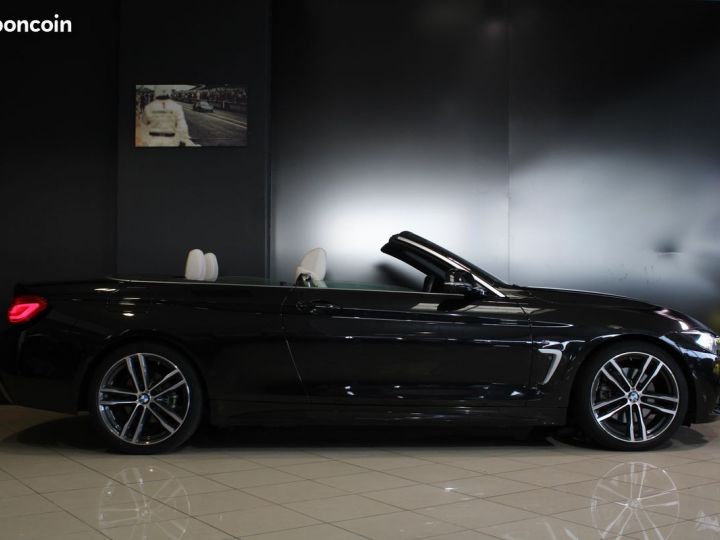 BMW Série 4 SERIE (F33) CABRIOLET 430I 252 M SPORT BVA8 Garantie 12M P&MO Noir - 5