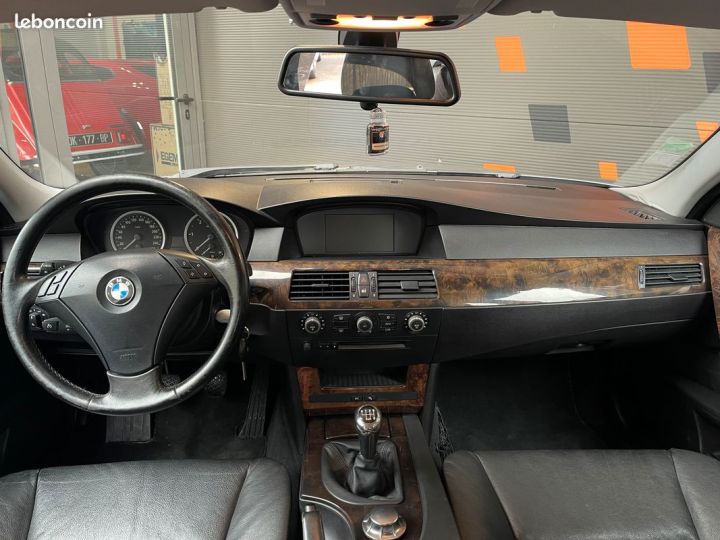 BMW Série 5 2.5d 177 Cv Luxe Cuir Feux Xénon Entretien Complet Ct Ok 2026 Gris - 4