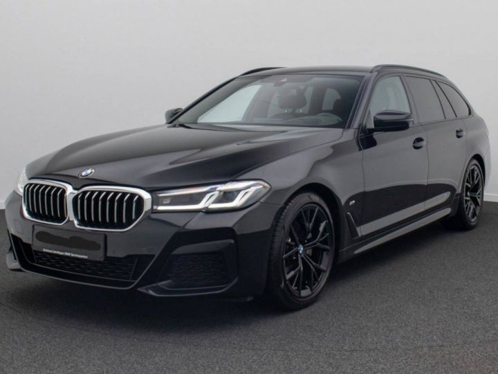 BMW Série 5 520 d M Sport Caméra AFFICH TETE HAUTE J19 Noir Métallisé - 1