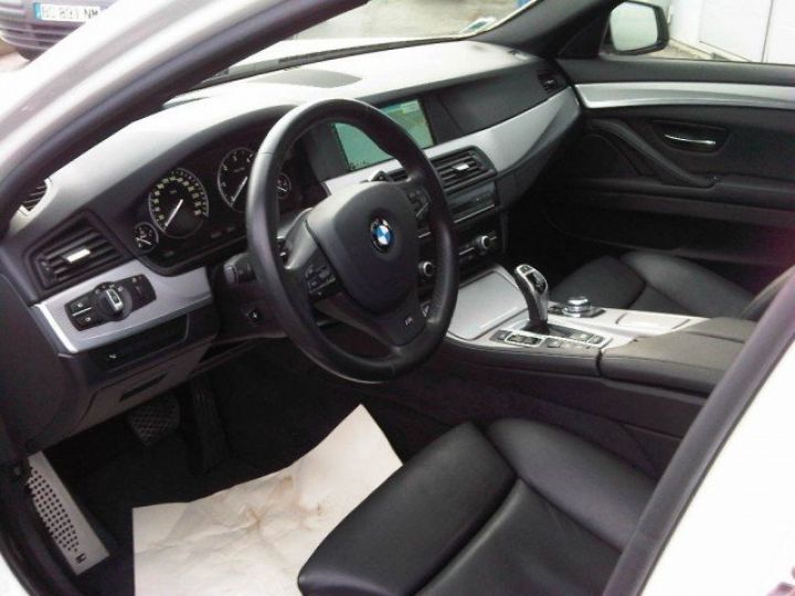 BMW Série 5 525DA XDRIVE 218cv M SPORT      Diesel BLANCHE - 5