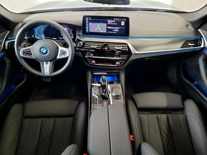 BMW Série 5 545e XDRIVE PACK M SPORT  NOIR Occasion - 11