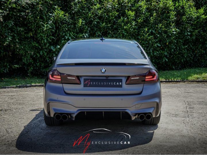 BMW Série 5 BMW SERIE 5 (G30) 530e IPerformance M SPORT 252ch - Etat Exceptionnel - Look M5 - Covering Gris Mat – Entretien à Jour -BMW Individual Carbonschwarz (bleu Nuit Métallisé) - 4