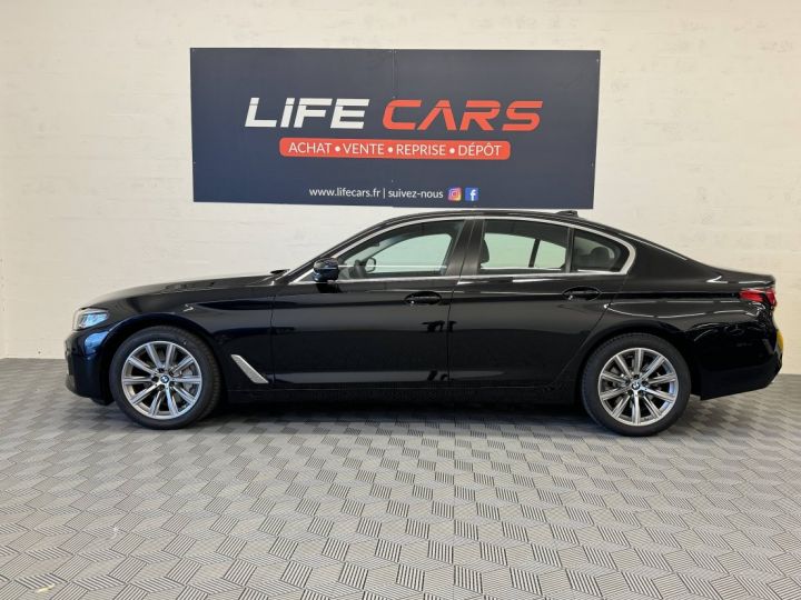 BMW Série 5 (G30) LCI 530eA 252ch Lounge 2022 Française entretien complet NOIR - 3