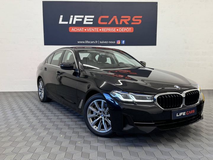 BMW Série 5 (G30) LCI 530eA 252ch Lounge 2022 Française entretien complet NOIR - 4