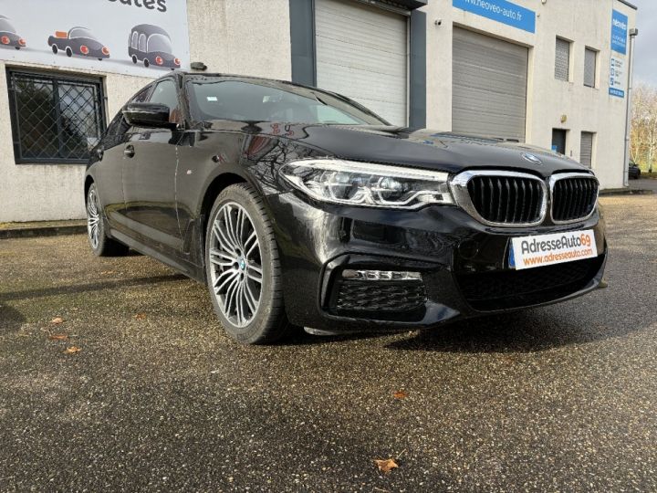 BMW Série 5 SERIE 520d XDrive 190 Ch BVA8 M Sport Noir - 18