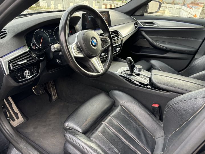 BMW Série 5 SERIE 520d XDrive 190 Ch BVA8 M Sport Noir - 38