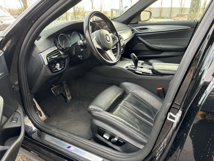 BMW Série 5 SERIE 520d XDrive 190 Ch BVA8 M Sport Noir - 39