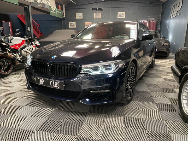 BMW Série 5 SERIE 530d 3.0D - 24V L6 TURBO XDRIVE 265ch Bleue - 2