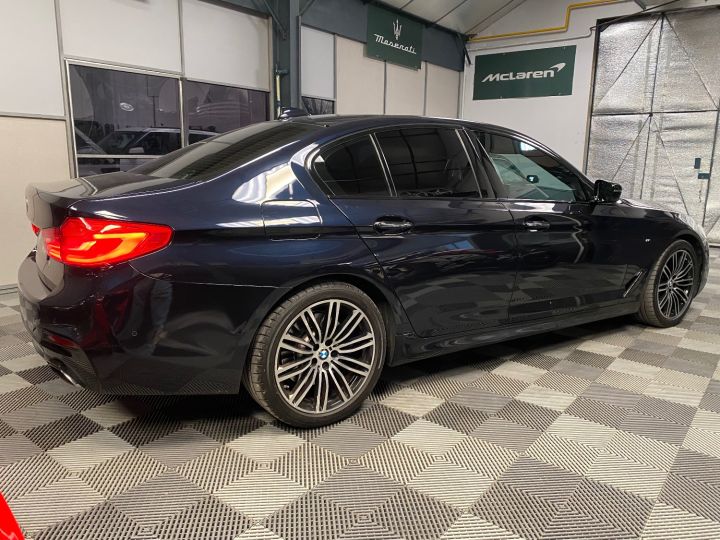 BMW Série 5 SERIE 530d 3.0D - 24V L6 TURBO XDRIVE 265ch Bleue - 4