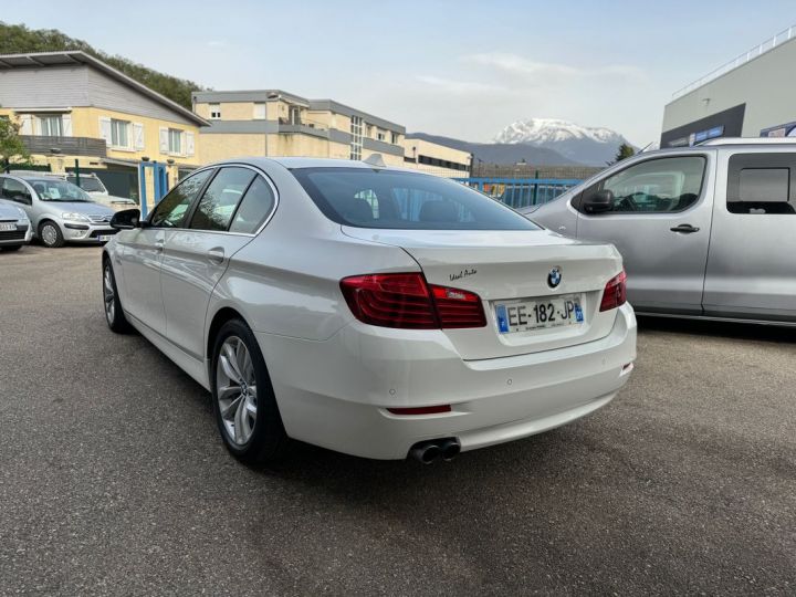 BMW Série 5 Serie F10 phase 2 2.0 518D 150 LOUNGE PLUS Blanc - 4