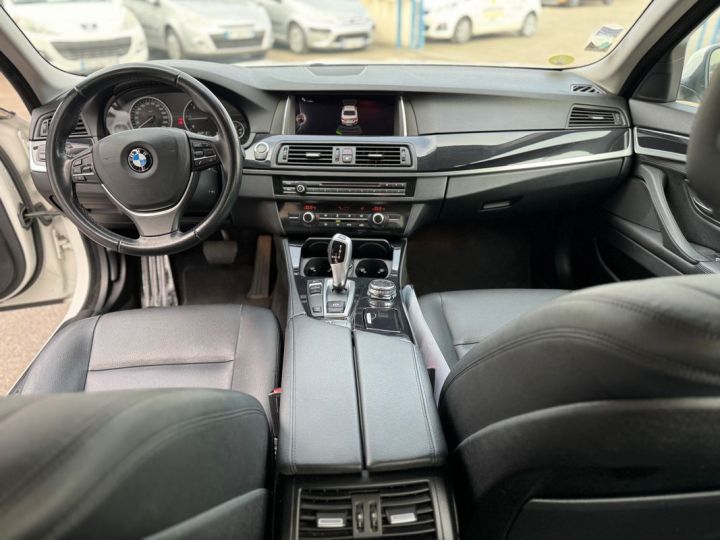BMW Série 5 Serie F10 phase 2 2.0 518D 150 LOUNGE PLUS Blanc - 7