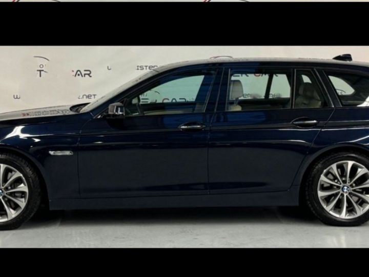 BMW Série 5 Touring 530 d xDrive 258  BVA8 luxe 06/2016 bleu métal - 4
