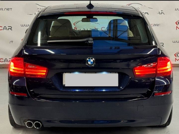 BMW Série 5 Touring 530 d xDrive 258  BVA8 luxe 06/2016 bleu métal - 10