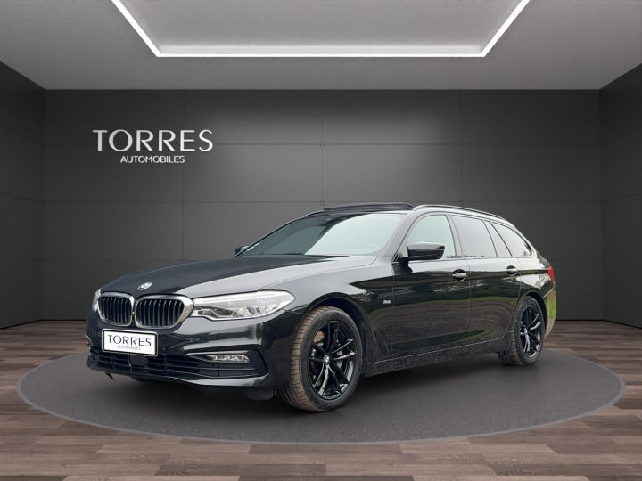 BMW Série 5 Touring 530 D Xdrive Touring Sport Line 265ch Noire - 2