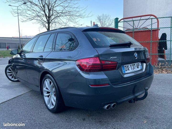 BMW Série 5 Touring F11 530dA 258ch xDrive Luxury Gris - 3