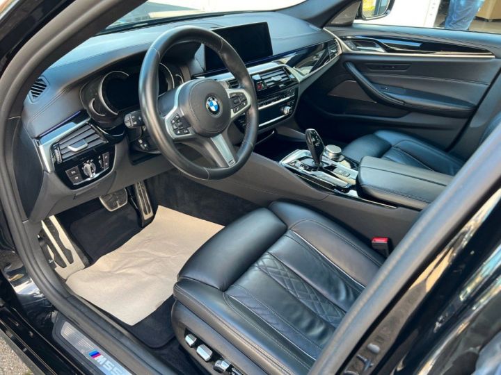 BMW Série 5 Touring  G31 3.0 M550DA 400 12/2018 noir métal - 3