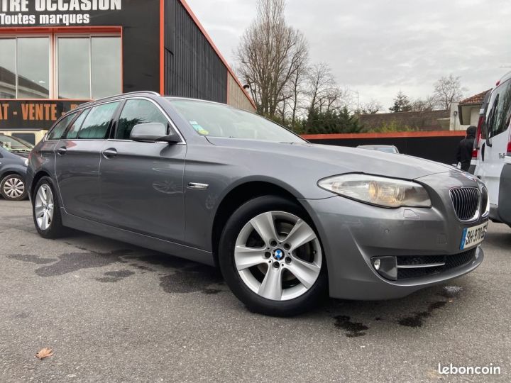 BMW Série 5 Touring Serie f11 2.0 520d 184 luxe Gris - 2
