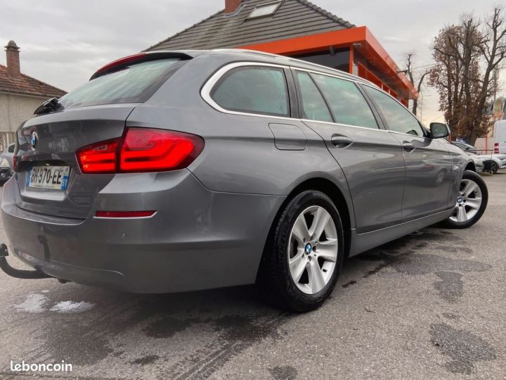 BMW Série 5 Touring Serie f11 2.0 520d 184 luxe Gris - 4