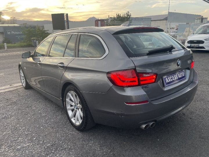 BMW Série 5 Touring SERIE F11 525d 218ch Exclusive Gris - 9