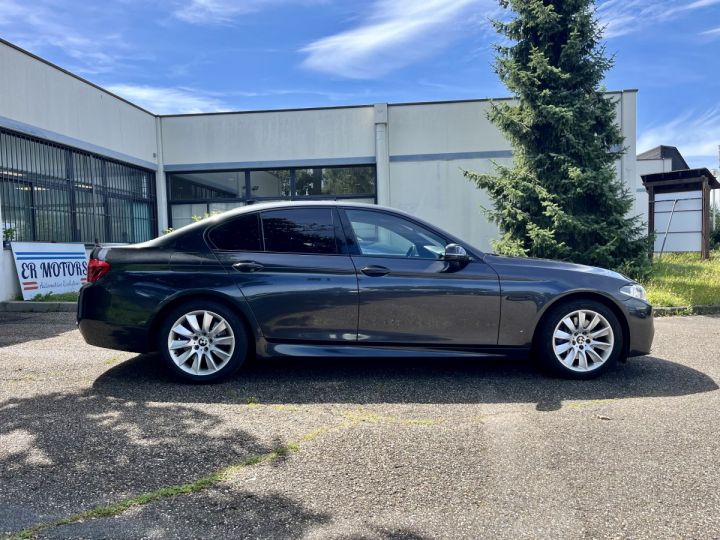 BMW Série 5 V (F10) 530dA xDrive 258ch M Sport GRIS CLAIR - 8